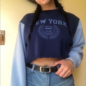 Cropped New York sweater | pacsun